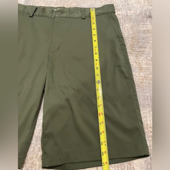 Nike Golf Standard Fit Olive Green Dri-Fit Performance Shorts Size 33 - Picture 10 of 10